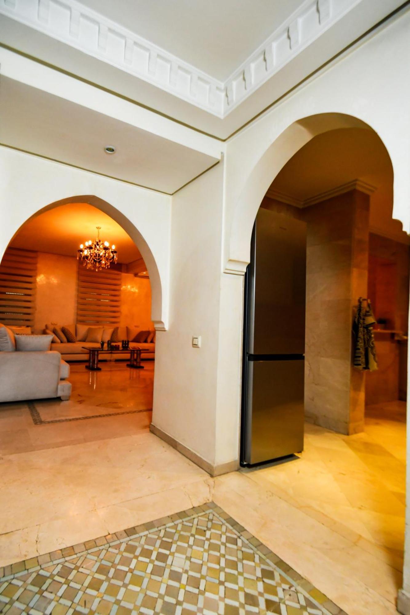 Appartement Haut Standing Gueliz Plaza Marrakesh Exterior photo